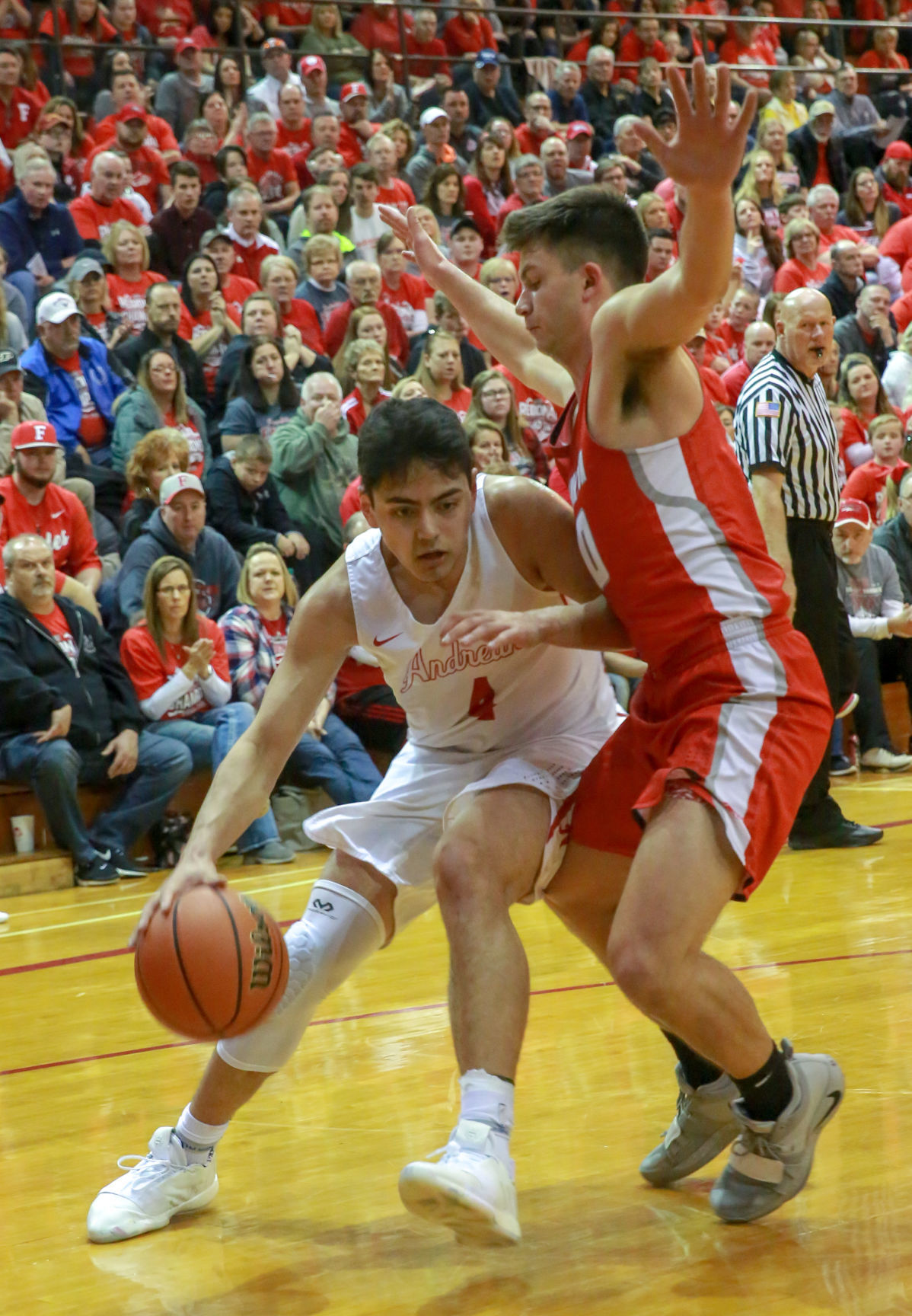 Class 2A boys basketball semistate: Andrean vs Frankton
